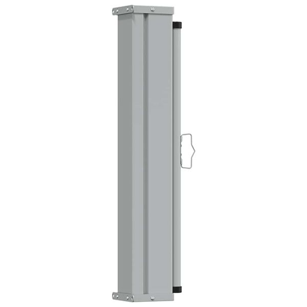 vidaXL Uttrekkbar sidemarkise 80x300 cm svart