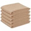 vidaXL Bordduk 5 stk. Oval Beige 130 x 180 cm