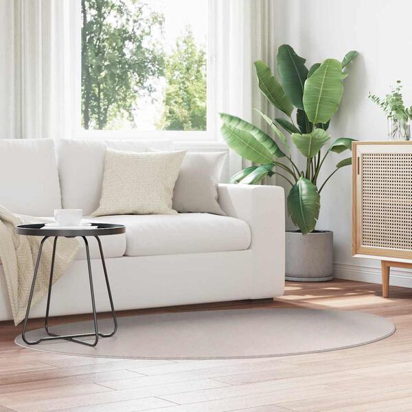 vidaXL Omr&aring;detepper HUARTE sand 120 x 170 cm Polyester