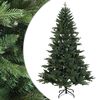 vidaXL Kunstig sammensatt juletre 120 cm PVC og metall Gr&oslash;nn