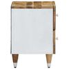 vidaXL Nattbord 40x33,5x46 cm heltre mango