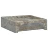 vidaXL Vask 40x40x12 cm marmor gr&aring;