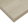 vidaXL Flytende vegghyller 2 stk eik 60x23,5x3,8 cm MDF