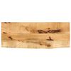 vidaXL Bordplate 70x20x3,8 cm naturlig kant grovt heltre mangotre