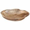 vidaXL Fruktbolle JEPARA Teak brun &Oslash; 30 cm Massivt Teaktre