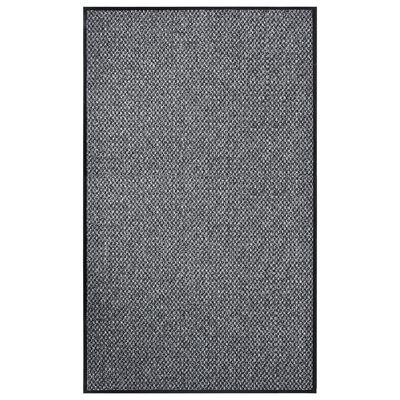 vidaXL Dørmatte grå 90x150 cm