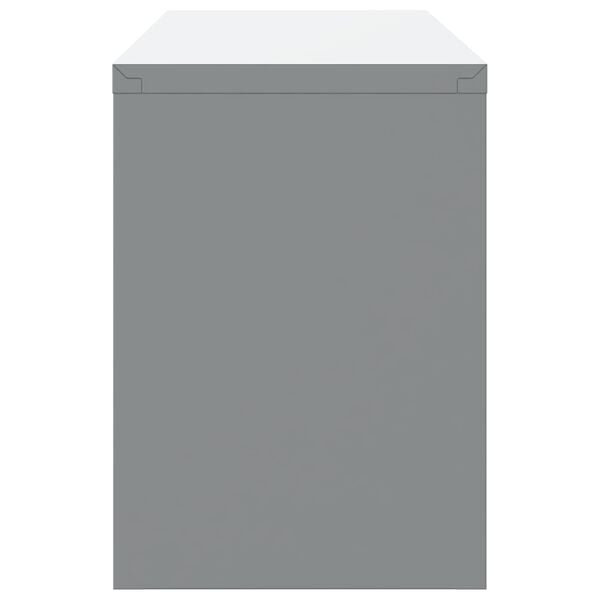 vidaXL Sett med arbeidskabinetter med lagring 10 pcs Svart