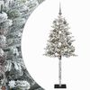 vidaXL Kunstig juletre med kuler 120 cm 150 LED-lys Varmhvit