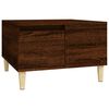 vidaXL Salongbord brun eik 55x55x36,5 cm konstruert tre