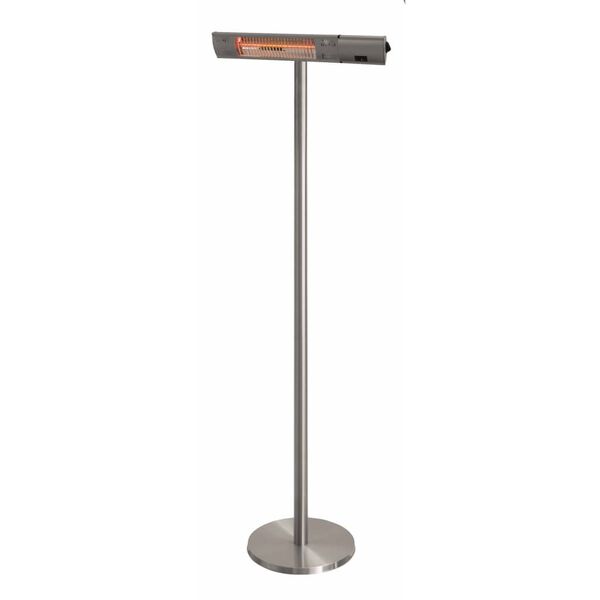 Sunred St&aring;ende terrassevarmer Royal Diamond 2000 W infrar&oslash;d gull s&oslash;lv