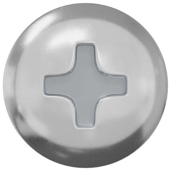 vidaXL Skrue 7792 pcs s&oslash;lv 9,8 x 35 mm Jern