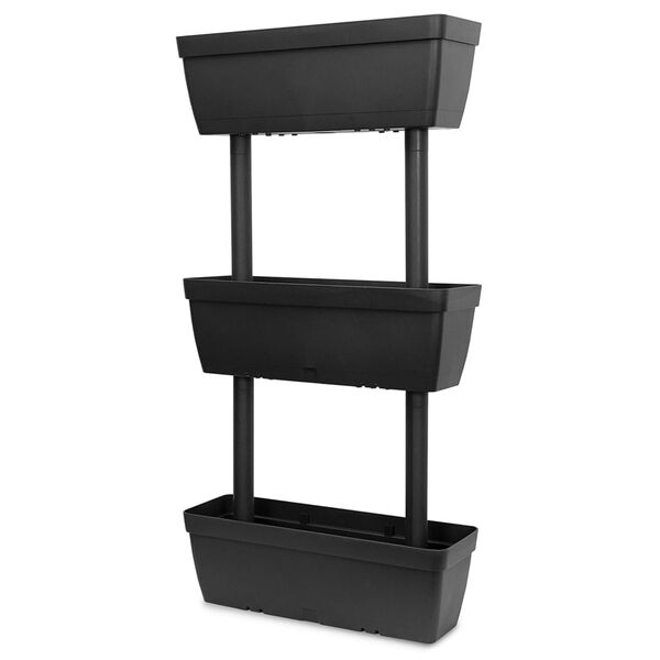 vidaXL Plantekasser 6 stk 100 cm antrasitt