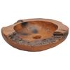 vidaXL Servant heltre teak 45 cm
