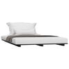 vidaXL Sengeramme svart 140x200 cm heltre furu
