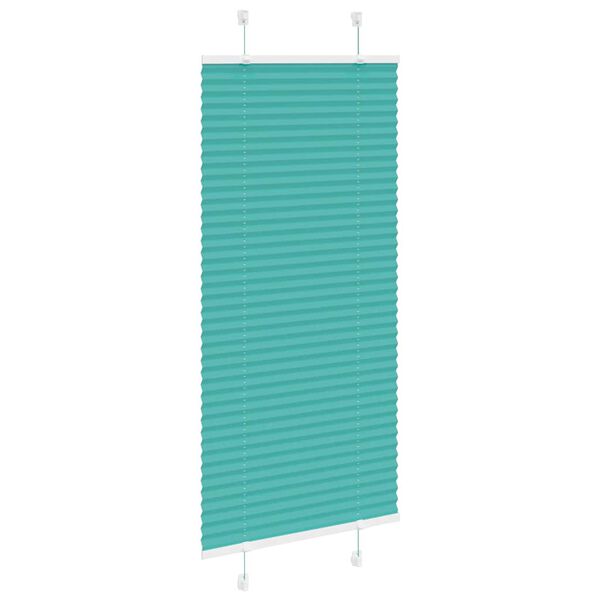 vidaXL pliss&eacute;gardin Bensin Gr&oslash;nn 55x150 cm Stoff Bredde 54,4 cm