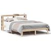 vidaXL Sengeramme med hodegavl 120x190 cm heltre furu