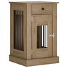 vidaXL Hundebur M&oslash;bel Artisan eik 50 x 47,5 x 80 cm Konstruert tre