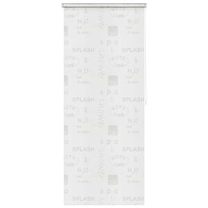 vidaXL Dusjforheng 80x240 cm splash