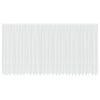 vidaXL Blondegardin Hvit 240x750cm Polyester