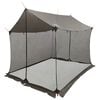 vidaXL Camping tarp med nettingvegger Brun gr&aring; 270 x 210 x 210 cm