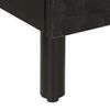 vidaXL Nattbord 2 stk svart 40x33x46 cm heltre mango