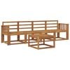 vidaXL Utend&oslash;rs sofa-sett 5 pcs Naturlig