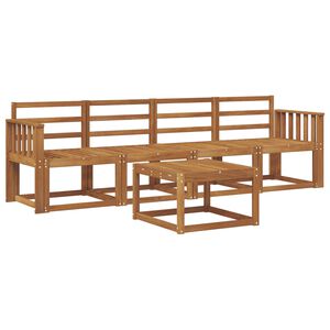 vidaXL Utend&oslash;rs sofa-sett 5 pcs Naturlig