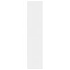 vidaXL Highboard hvit 50x41x185 cm konstruert tre