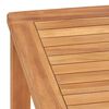 vidaXL Utendørs spisebord 140x80x77 cm heltre teak