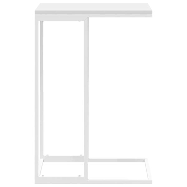 vidaXL Sidebord hvit 40x30x59 cm konstruert tre