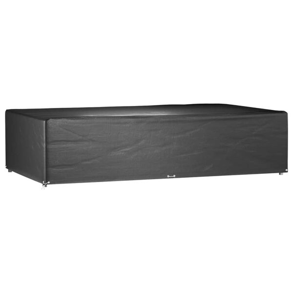 vidaXL Hagemøbeltrekk 2 stk 12 maljer 315x180x75 cm rektangulær