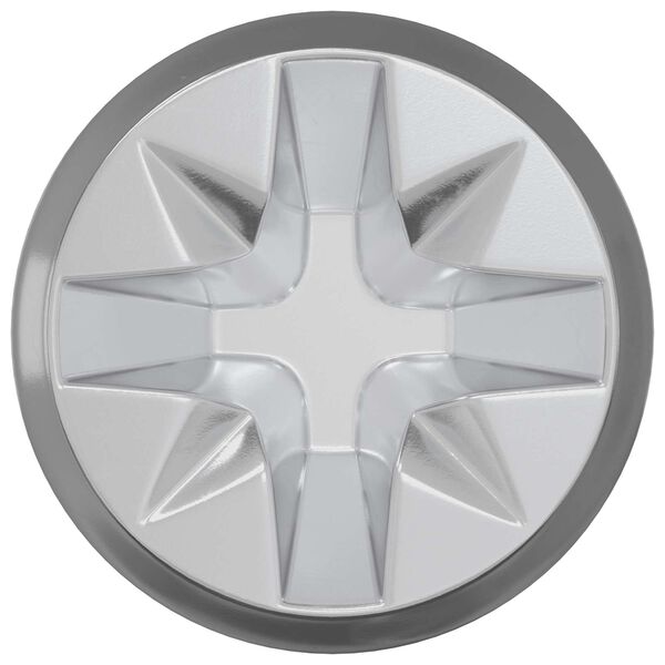 vidaXL Kam-lock skrue 12 pcs S&oslash;lv og svart M6 x 40 mm Metall