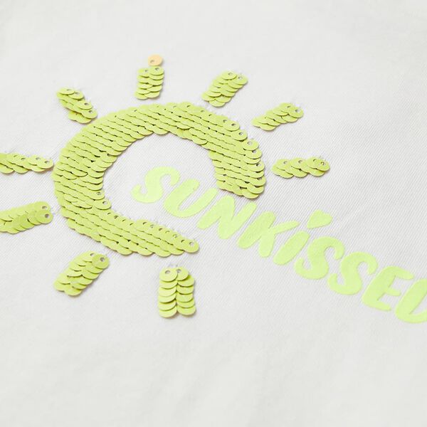 T-skjorte for barn ecru 92