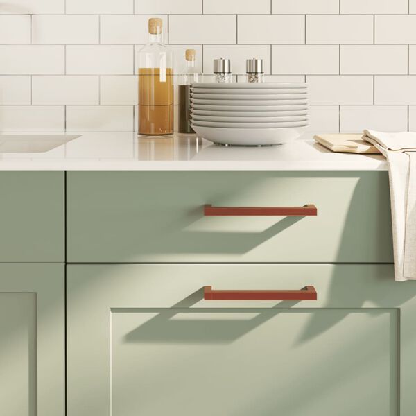 vidaXL Skaph&aring;ndtak 20 stk bronse 160 mm rustfritt st&aring;l