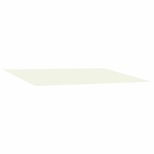 vidaXL Reserveduk til markise Krem 350 x 250 cm Polyester