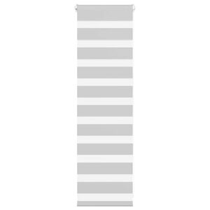 vidaXL Sebragardin lysegr&aring; 40x100 cm stoff bredde 35,9 cm polyester