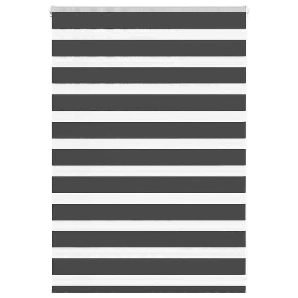 vidaXL Sebragardin svart 110x100 cm stoff bredde 105,9 cm polyester