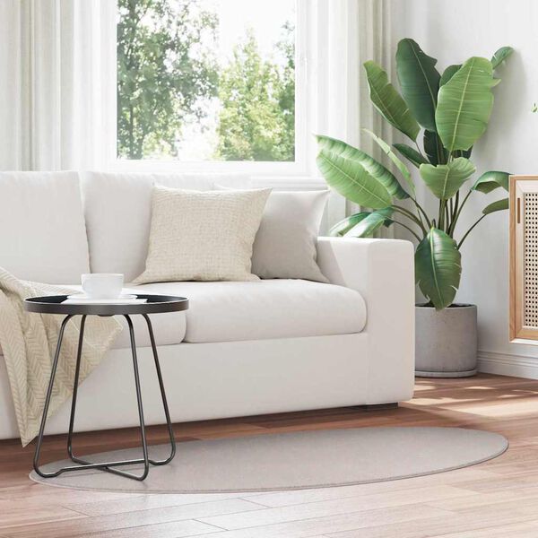 vidaXL Omr&aring;detepper HUARTE sand 80 x 150 cm Polyester