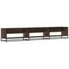 vidaXL TV-benk brun eik 270x40x46 cm konstruert tre