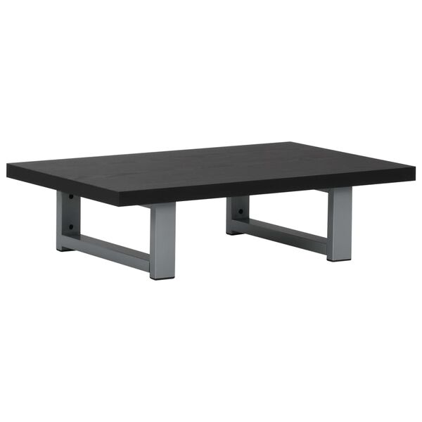 vidaXL Baderomsmøbler svart 60x40x16,3 cm