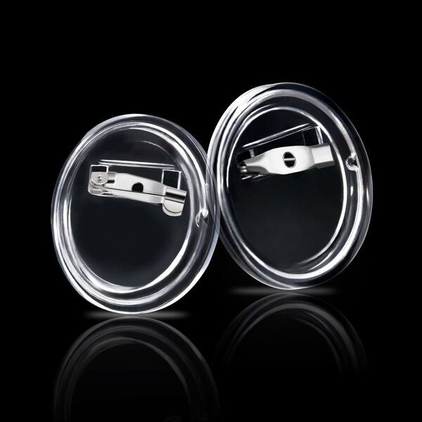 vidaXL Buttonssett med n&aring;l 100 sett akryl 25 mm