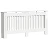 vidaXL Radiator Deksel H&oslash;gglans hvit 172 x 19 x 81,5 cm Konstruert tre