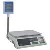 vidaXL Elektronisk bordvekt med LCD 30 kg