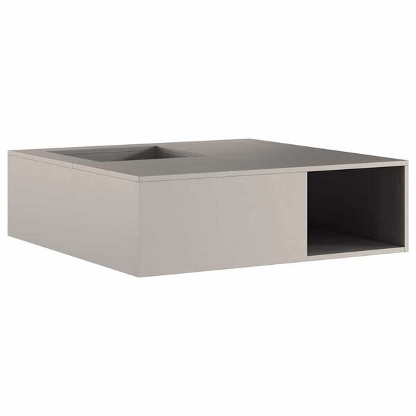 vidaXL B&aring;lplass Brun 100 x 100 x 30 cm Cortenst&aring;l