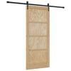vidaXL Skyved&oslash;r ORKDAL 86 x 198,5 cm Heltre furu Naturlig
