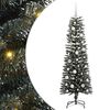 vidaXL Kunstig juletre gr&oslash;nn 120 cm PVC og plast og st&aring;l