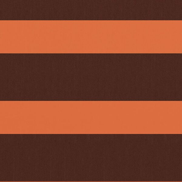 vidaXL Balkongskjerm oransje og brun 120x300 cm oxfordstoff