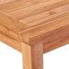 vidaXL Hagespisegruppe 5 deler heltre teak
