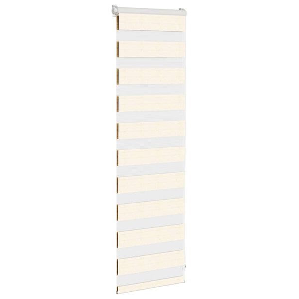 vidaXL Sebragardin marmor beige stoff bredde 40,9 cm polyester