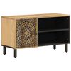 vidaXL TV-benk 80x31x46 cm heltre mango